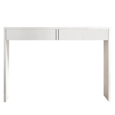 Kondela Toaletní stolek / psací stůl, bílá, VIOLET