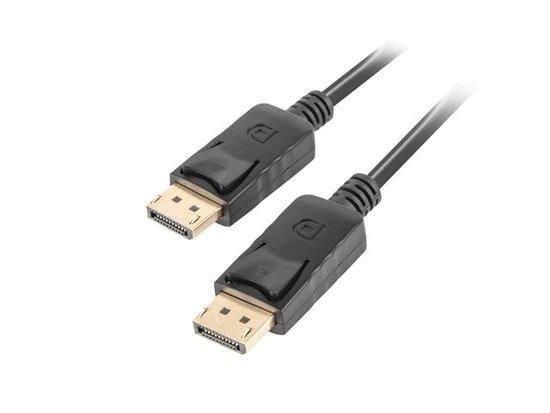 LANBERG DISPLAYPORT M/M CABLE 19 PIN V1.2 3M 4K BLACK