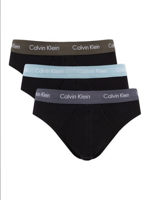 3PACK pánské slipy Calvin Klein vícebarevné (U2661G-6EW) S
