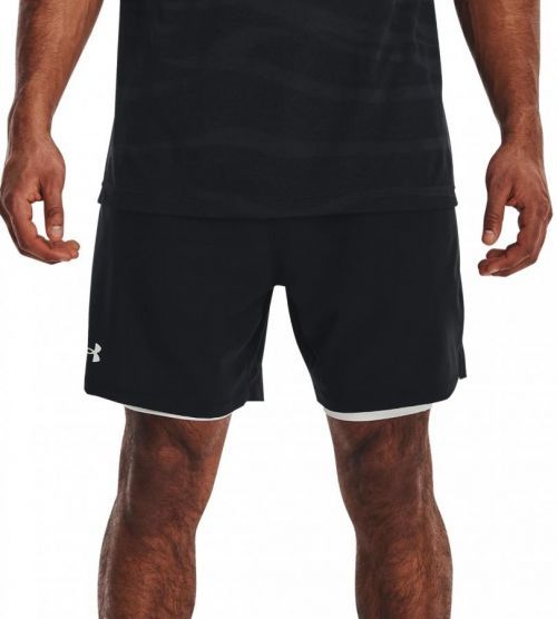 Šortky s podšívkou Under Armour UA Vanish Woven 2in1 Sts-BLK