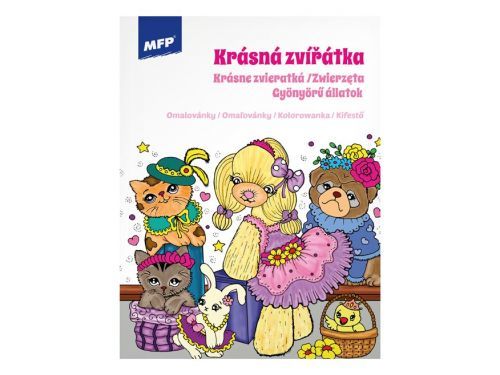 MFP 5301113 Omalovánky A4 Krásná zvířátka 210x276mm/32