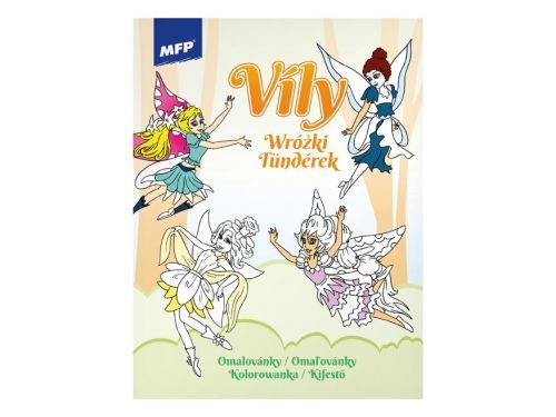 MFP 5301118 Omalovánky A4 Víly 8 210x276mm/32