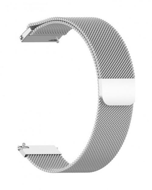 Univerzální ocelový řemínek Techsuit Watchband W009 22 mm stříbrný 76454