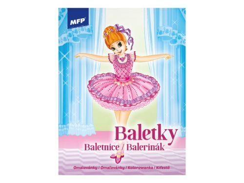 MFP 5301115 Omalovánky A4 Baletky 2 210x276mm/32