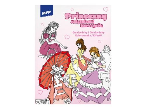 MFP 5301119 Omalovánky A4 Princezny 12 210x276mm/32