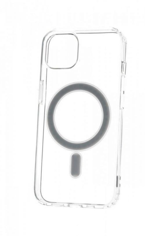 Kryt Swissten Clear Jelly MagStick iPhone 13 průhledný 76526