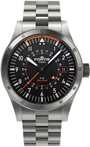 Fortis Flieger F-43 Triple-GMT COSC F4260000