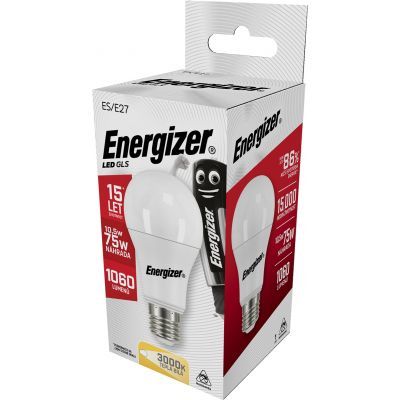 Energizer LED žárovka GLS, E27, denní bílá, 10,5 W jako 75 W