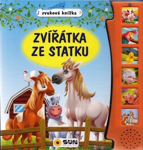 Zvuková kniha Zvířátka na statku