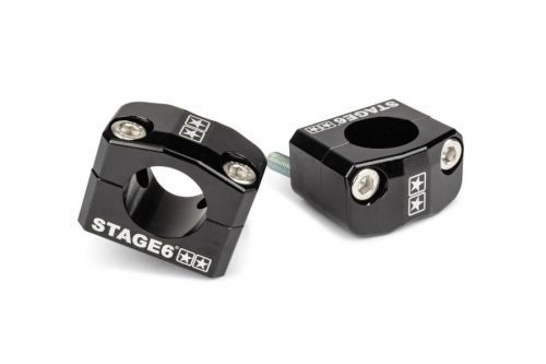 Držáky řidítek Stage6 28,6mm černé