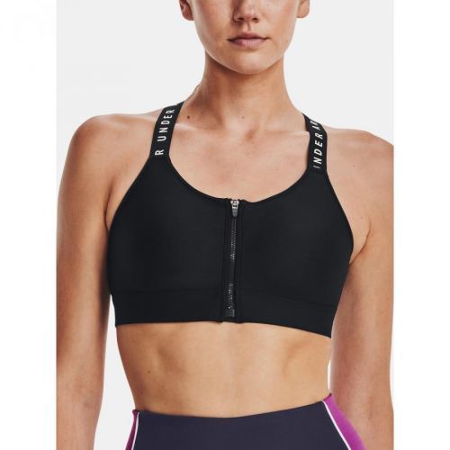 Under Armour Podprsenka UA Infinity High Bra Zip-BLK - Dámské