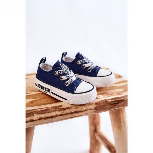 Children's Cloth Sneakers BIG STAR KK374050 Navy blue