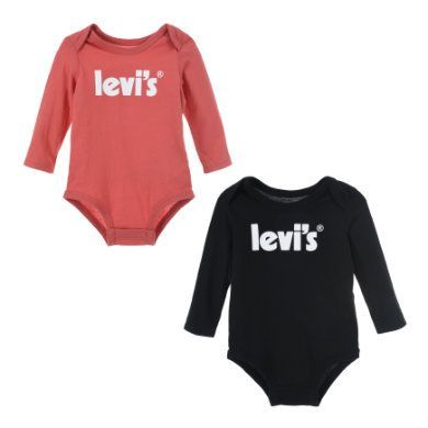 Levi's®2 pack Bodies black/grey