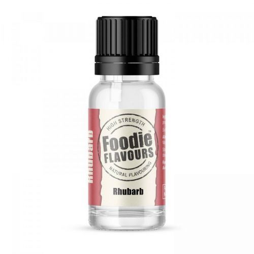 Přírodní koncentrované aroma 15ml rebarbora - Foodie Flavours