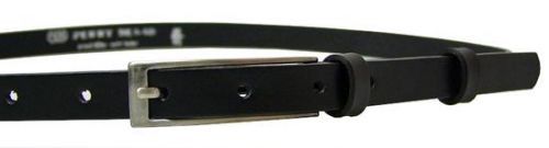 Penny Belts Dámský kožený opasek 15-1-60 black 95 cm