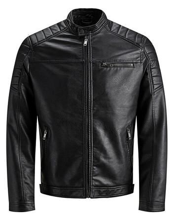 Jack&Jones Pánská bunda JJEROCKY 12147218 Black L