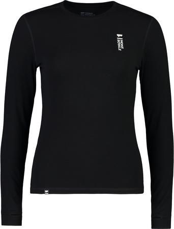 MONS ROYALE 100503-1165-001-L merino triko CASCADE MERINO FLEX 200 LS WMNS black, L