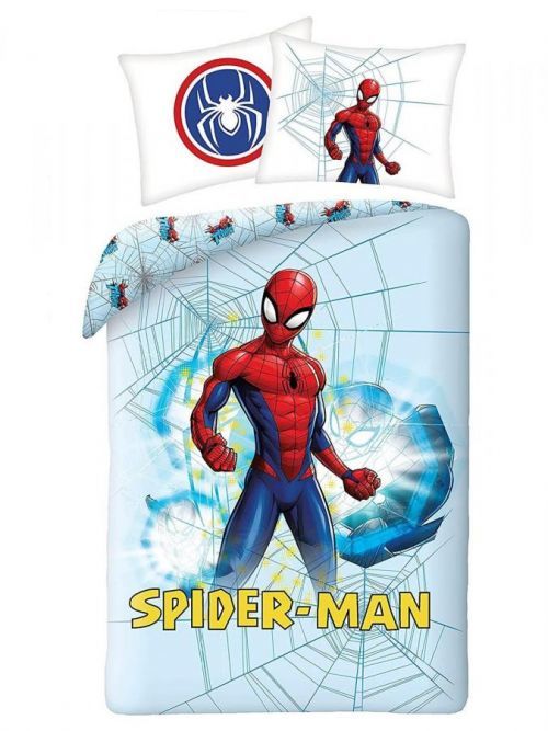 Halantex Bavlněné povlečení 140x200 + 70x90 cm - Spider-man Winter