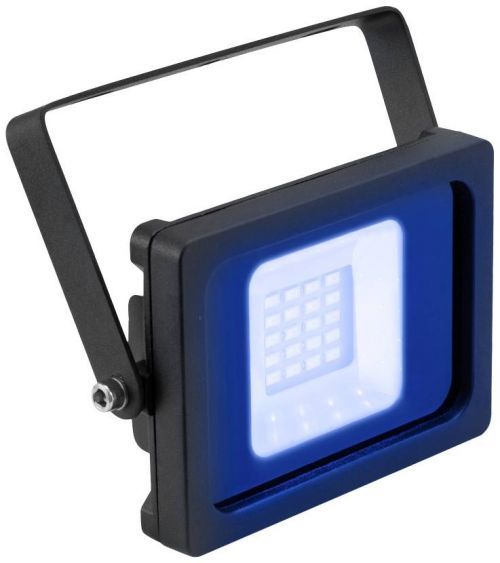 Venkovní LED reflektor Eurolite LED IP FL-10 SMD blau 51914905, 10 W, N/A, černá