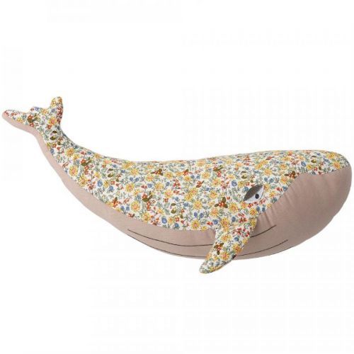 Bavlněná hračka velryba GUNNE Bloomingville žlutá