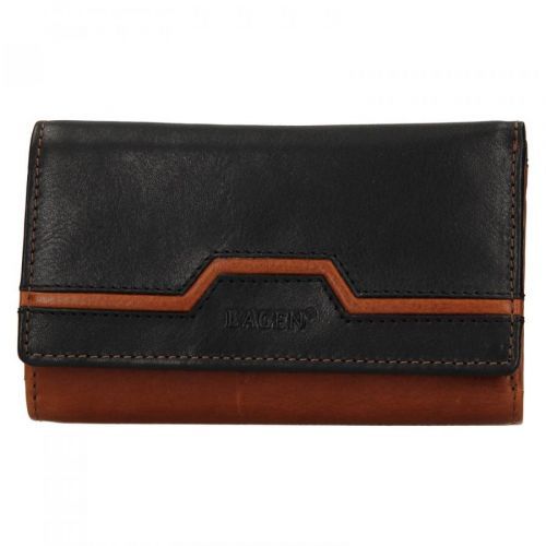 Dámská kožená peněženka Lagen Kessea - černá