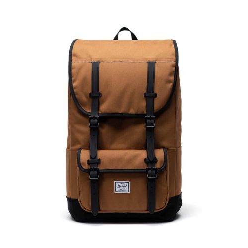 batoh HERSCHEL - Herschel Little America Pro Rubber Black (05127)