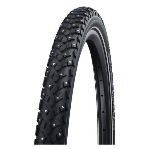 Plášť Schwalbe Marathon Winter Plus 28x1,35 (35-622) HS396 - drát, 240 hrotů, SmartGuard, černá, reflex