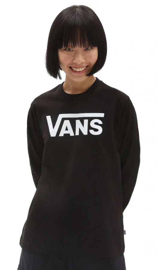 VANS Dámské triko Regular Fit VN0A47WNBLK1 L