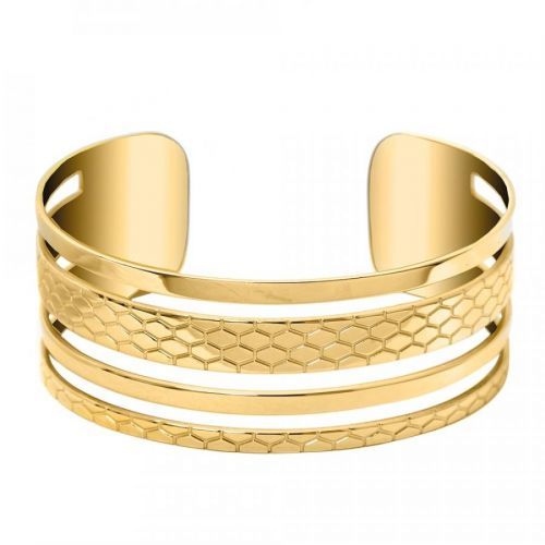 Pierre Lannier Výrazný pozlacený náramek Ariane BJ07A5201