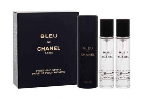 Parfém Chanel - Bleu de Chanel 3x20 ml Twist and Spray