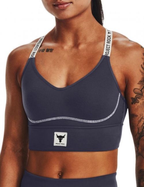 Podprsenka Under Armour Pjt Rock Infty Mid Bra-GRY