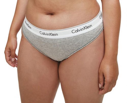 Calvin Klein Dámská tanga PLUS SIZE QF5117E-020 XL