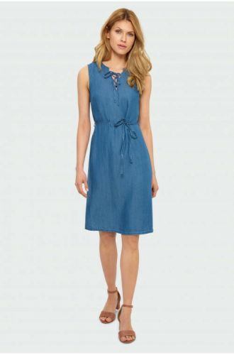 Dámské šaty K566 - Greenpoint - 40 - modrá
