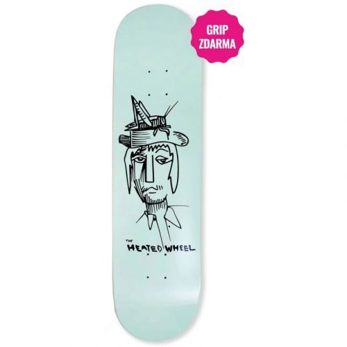 SK8 DESKA THE HEATED WHEEL GRASSHOPPER G - 8.38