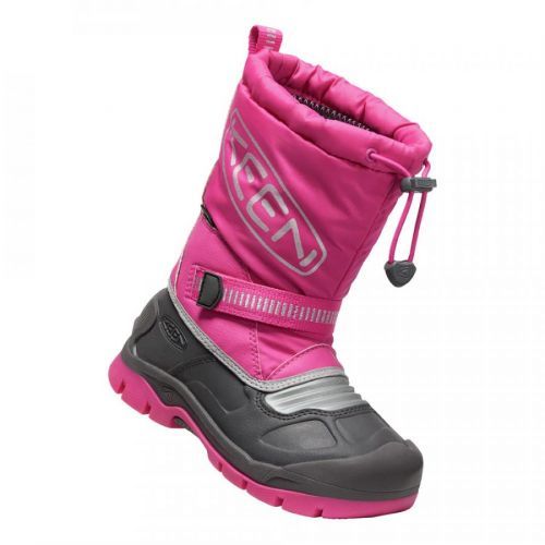 Keen SNOW TROLL WP CHILDREN fuchsia purple/silver Velikost: 24