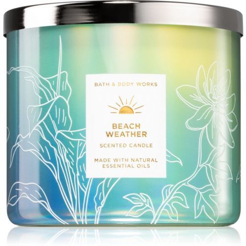 Bath & Body Works Beach Weather vonná svíčka 411 g