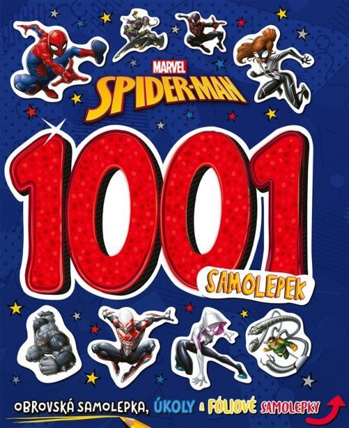 Marvel Spider-Man - 1001 samolepek - kolektiv