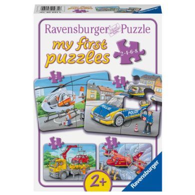 Ravensburger Moje first puzzle - Moje nouzová vozidla