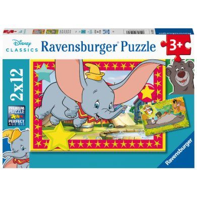 Ravensburger 2x12 Puzzle - Dobrodružství volá!