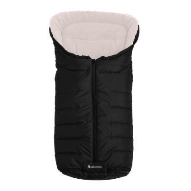 Altabebe Winter Footmuff Active Collection pro kočárek černá růžová