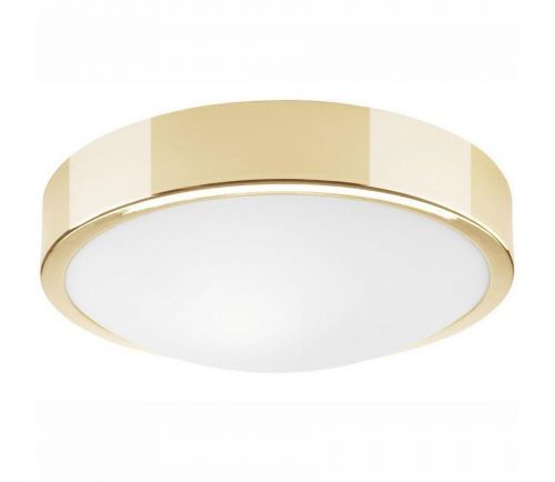 Stropní svítidlo JONAS 1xE27/60W/230V pr. 26 cm zlatá