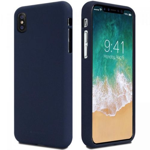 Pouzdro Mercury Soft feeling pro Huawei Y7 Pro 2019, midnight blue