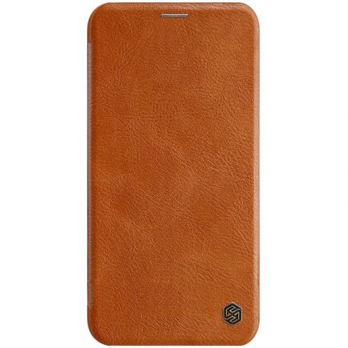 Nillkin Qin flipové pouzdro pro Samsung Galaxy S10 Lite brown