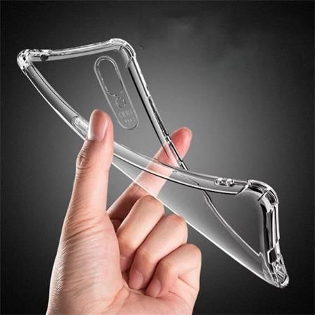 Zadní kryt Lenuo pro Realme 5/5s, transparentní