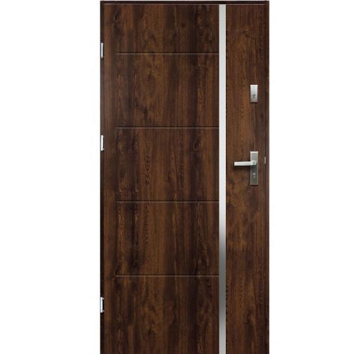 Vchodové dveře Iris P55 90L ořech