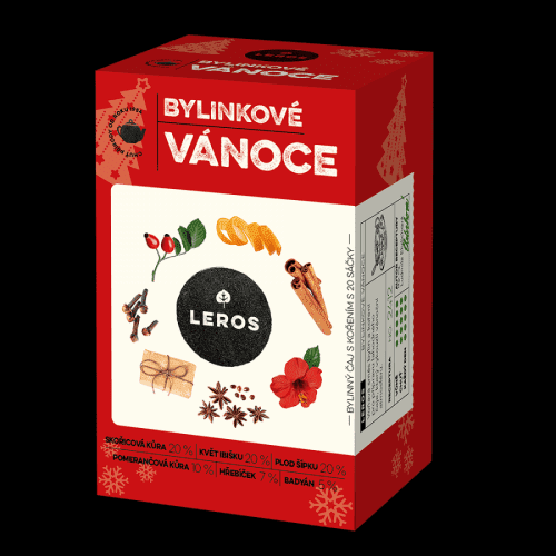 LEROS Bylinkové Vánoce 20 x 2 g