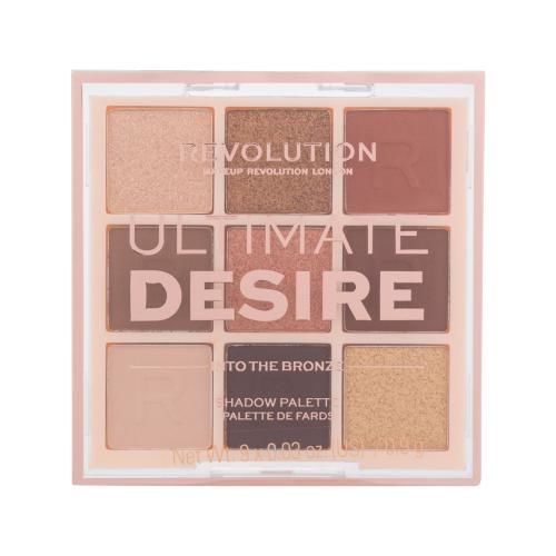 Makeup Revolution London Ultimate Desire 8,1 g paletka očních stínů pro ženy Into The Bronze