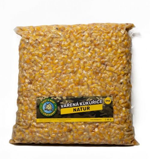 Chyť a pusť Vařená kukuřice 5kg - Natur