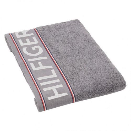 Tommy Hilfiger RUČNÍK, 50/100 cm, barvy nerez oceli