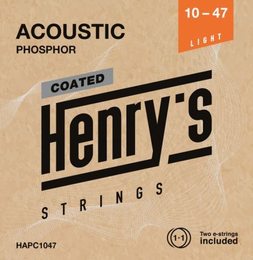 Henry's Strings HAPC1047 Acoustic Phosphor - 010“ - 047”